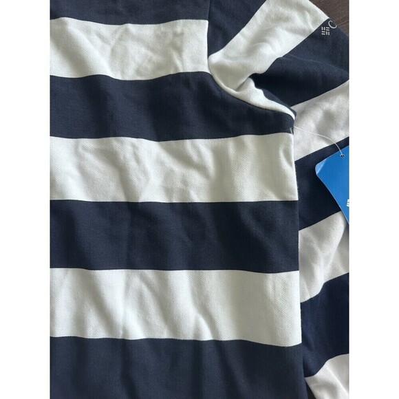 Columbia Sweatshirt & Shorts Lounge set 2 pieces  Navy blue/white - Picture 3 of 3